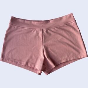 SUPRNOVA Y2K Minimalist Athletic Shorts - Pink High Rise Stretch Small